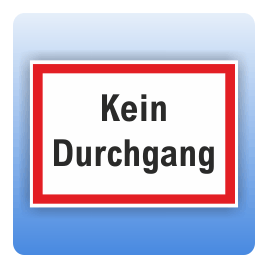 Bord Geen winterdienst uit Alu/Dibond 300x200 mm - 3 mm dik met waarschuwingssymbolen