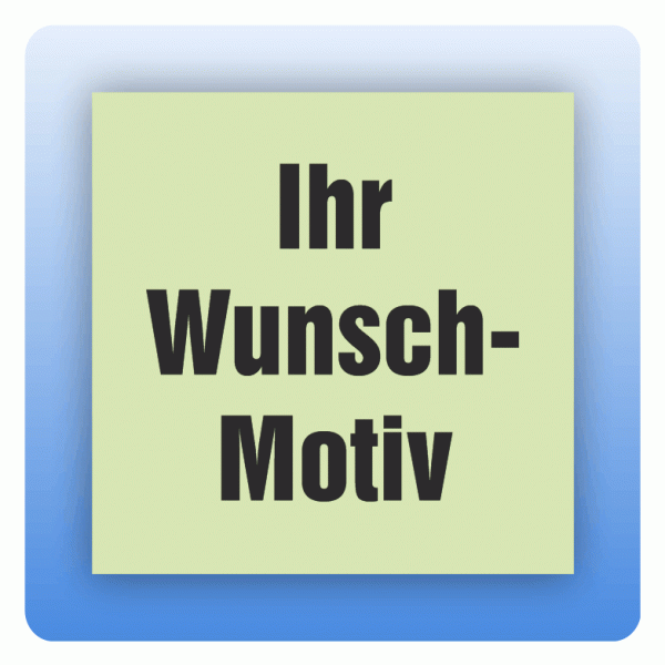 Brandschutzzeichen mit individuellem Aufdruck