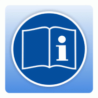 Gebotsschild Gebrauchsanweisung beachten Gebotsschild Gebrauchsanweisung beachten