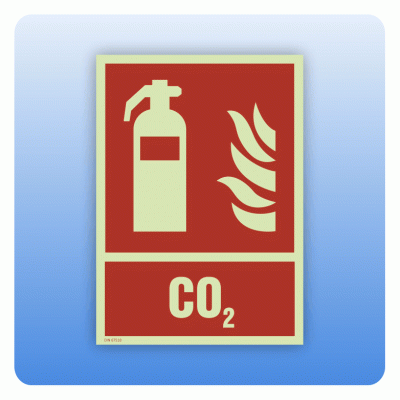 8x Feuerlöscher-Schild Selbstklebend & Nachleuchtend – 15x15 Cm, PVC, ISO-konform Für Büro, Haus & Auto