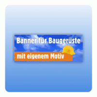 Banner für Baugerüste mit eigenem Motiv 2000 x 1000 mm
