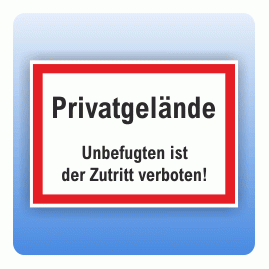 Privatgelände