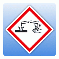Ätzwirkung (GHS05) Aufkleber