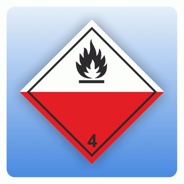 ADR Kennzeichen Gefahrgutklasse 4.2