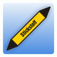 Rohrleitungskennzeichnung Stickstoff nach DIN 2403 Rohrleitungskennzeichnung Stickstoff nach DIN 2403