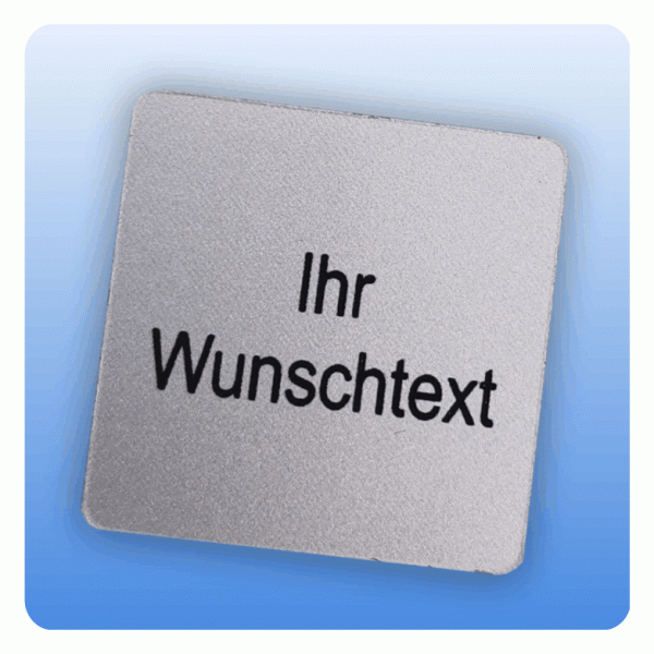 Gravur-Schild für Schilderträger Siemens 27x27 mm