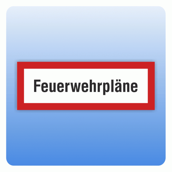 Feuerwehrzeichen Feuerwehrpläne nach DIN 4066