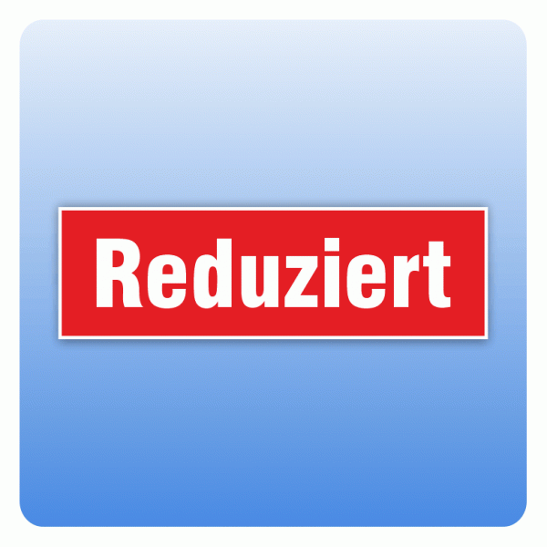Rabattaufkleber Reduziert für Schaufenster