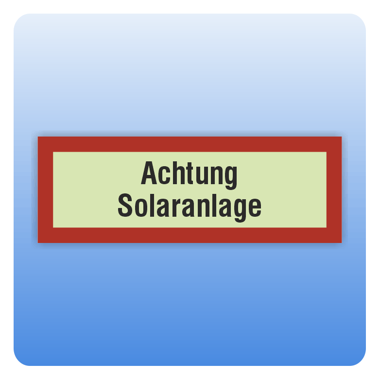 Feuerwehrschild Aus Aluminium Feuerwehr- Aufkleber Aussen 40 X 6 Cm - Feuerwehr Feuerwehrschild Für Rettungsweg