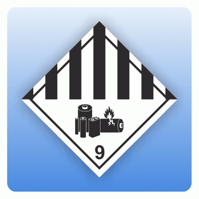 Berndt Gefahrgutausrüstung | Label UN 3480 Lithium-Ionen-Batterien klein Berndt Gefahrgutausrüstung | Label UN 3480 Lithium-Ionen-Batterien klein