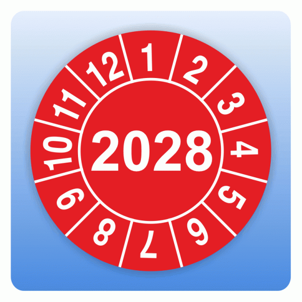 Prüfplakette 2028