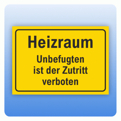 Aufkleber GAS-Haupthahn kaufen - Philipp Wagner Shop