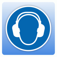 Gebotsschild M003 Gehörschutz benutzen Gebotsschild M003 Gehörschutz benutzen