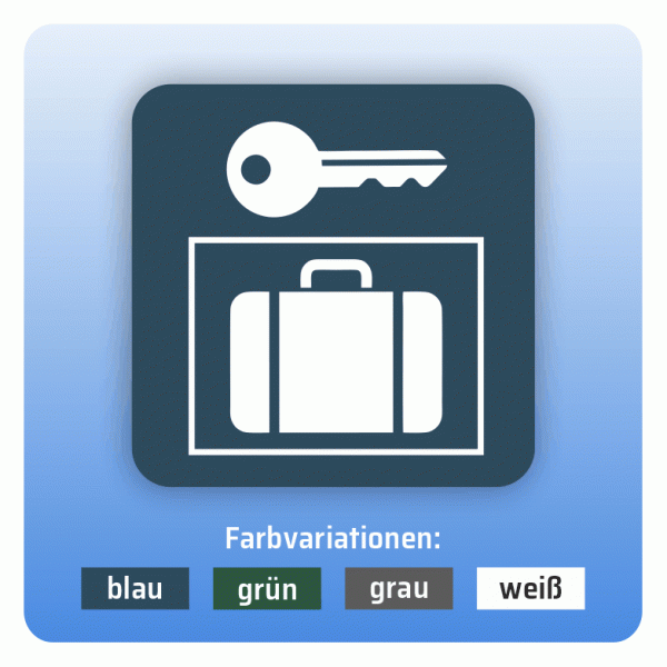 Aufkleber Bus und Bahn - Schliessfächer