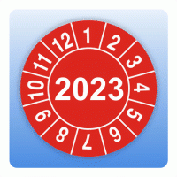 Prüfplakette 2023