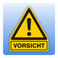 Kombi Warnsymbol VORSICHT W012