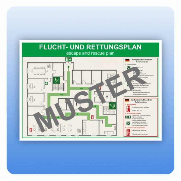 Flucht- und Rettungsplan