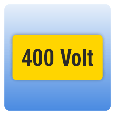 Aufkleber 400 Volt | Elektro Kennzeichnung | Elektro- und ...