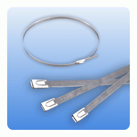Kabelbinder Edelstahl, 4 mm breit