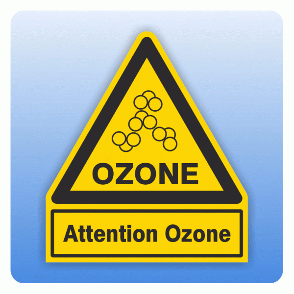 Kombi Warnsymbol Attention Ozone