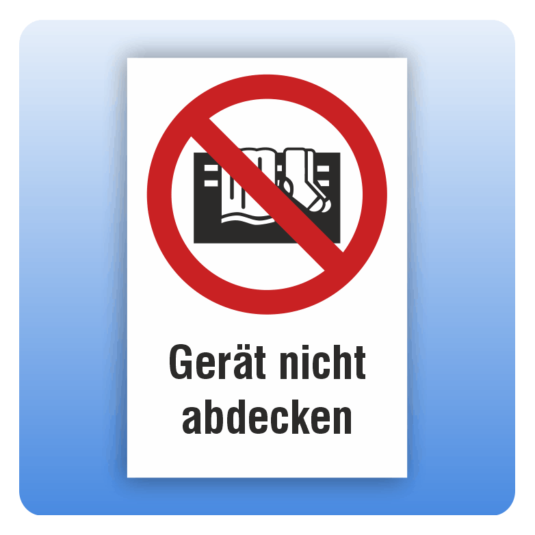 Verbotsschild Anhänger abstellen verboten - Kombination Verbotsschild Anhänger abstellen verboten - Kombination
