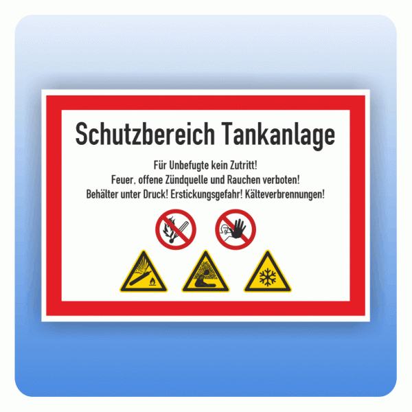 Schutzbereich Tankanlage