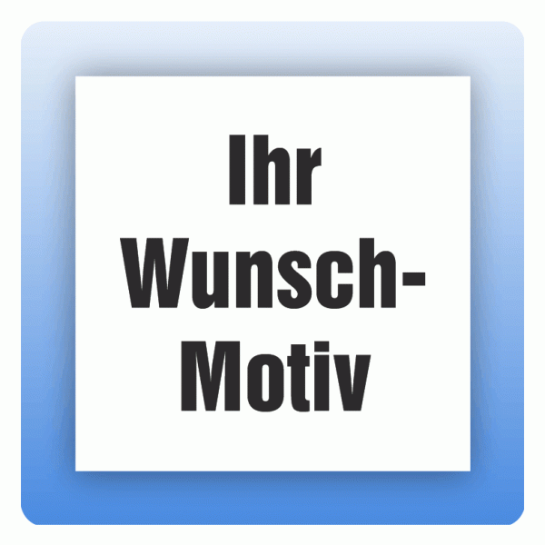 Aufkleber Brandschutzzeichen mit individuellem Aufdruck