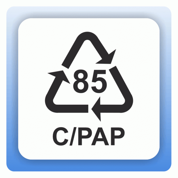 Recycling Code 85 C/PAP