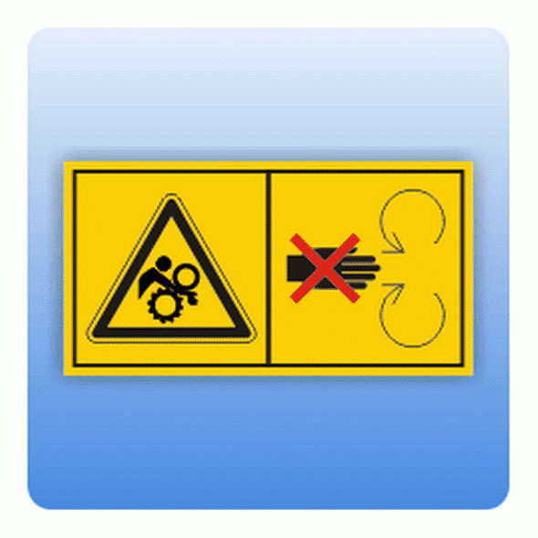 Sicherheitszeichen Schutzeinrichtungen (ISO 11684) Aufkleber