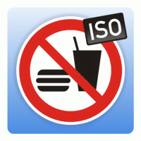 Verbotszeichen "Essen und Trinken verboten" ISO 7010