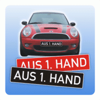 Kennzeicheneinleger "Aus 1. Hand"