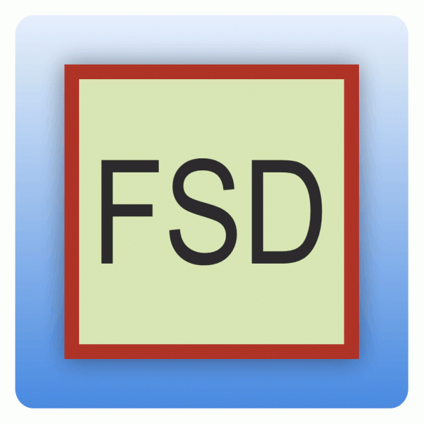 Feuerwehrzeichen FSD (Feuerwehrschlüsseldepot)