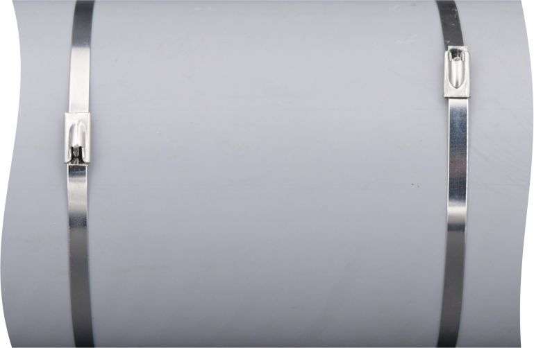 100 Edelstahl-Kabelbinder (304) – 4,6 Mm Breit, 200 Mm Lang, Für Kabel & Rohre