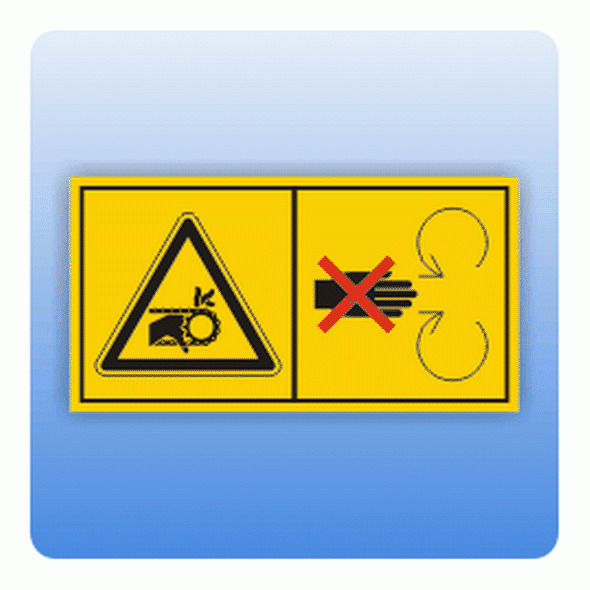 Sicherheitszeichen Schutzeinrichtungen (ISO 11684) Aufkleber