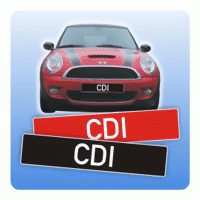 Kennzeicheneinleger "CDI"