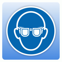 Gebotsschild M004 Augenschutz benutzen Gebotsschild M004 Augenschutz benutzen