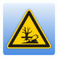 Warnzeichen W072 Warnung vor umweltgefährdenden Stoffen und Gemischen Warnzeichen W072 Warnung vor umweltgefährdenden Stoffen und Gemischen