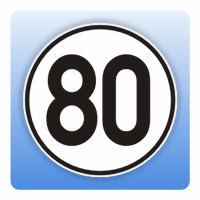 Geschwindigkeitsaufkleber 20 km/h (nach § 58 StVZO