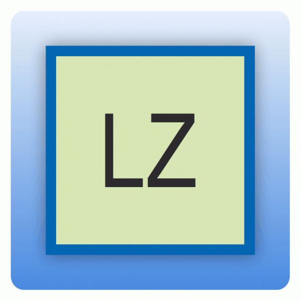 Feuerwehrzeichen LZ (Gaslöschzentrale)