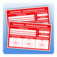 Feuerlöscher Prüfende Firma