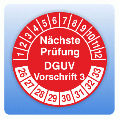Prüfplakette Prüfung nicht bestanden | Prüfplaketten | Prüfen