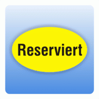 Qualitätssicherung Aufkleber "Reserviert" oval in gelb