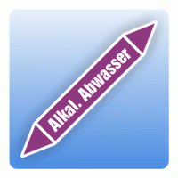 Rohrleitungskennzeichnung Alkalisches Abwasser nach DIN 2403 Rohrleitungskennzeichnung Alkalisches Abwasser nach DIN 2403