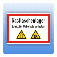 Gasflaschenlager