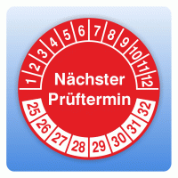 Prüfplakette Nächster Prüftermin