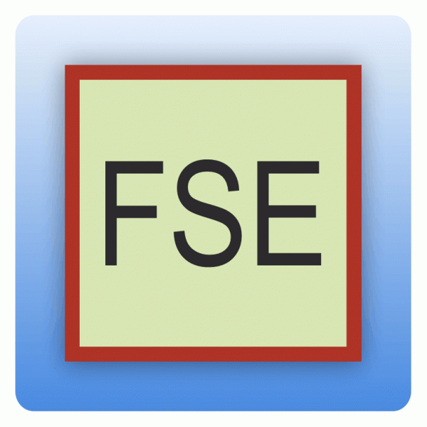 Feuerwehrzeichen FSE (Freischaltelement)