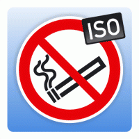 Bodenaufkleber Verbotsschild Rauchen verboten