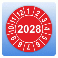 Prüfplakette 2028 Prüfplakette 2028