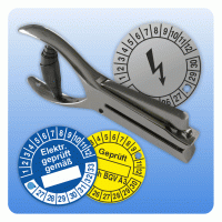 Lochzange für Prüfplaketten Lochzange für Prüfplaketten