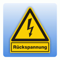 Kombi Warnsymbol Rückspannung W012